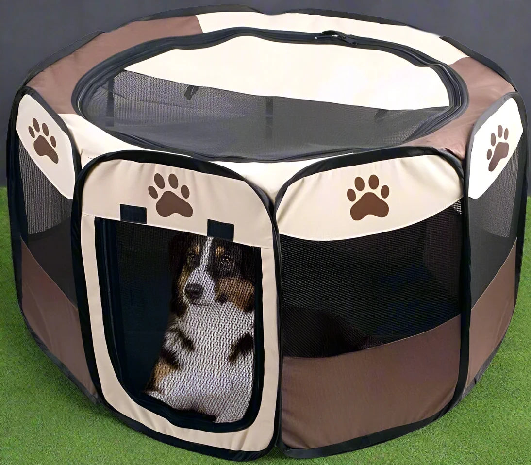 Portable And Lightweight Puppy Pen